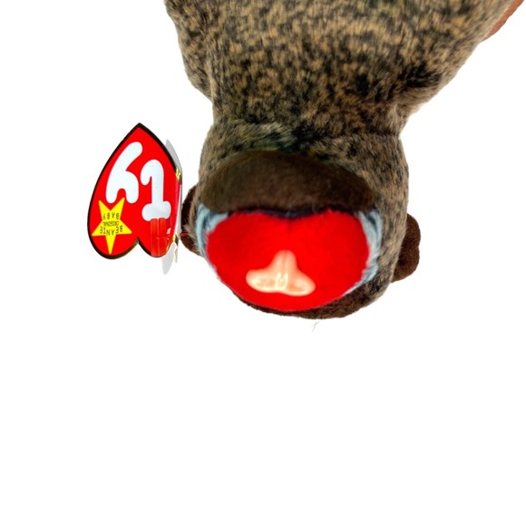 BEANIE BABIES Cheeks the Baboon Retired 1999 NWT - Picture 14 of 14